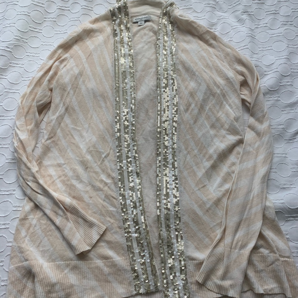 Banana Republic Sequin Cardigan